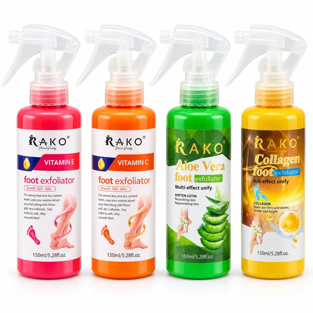 اسپری لایه بردار پا راکو RAKO حجم 150 میلی لیتر
