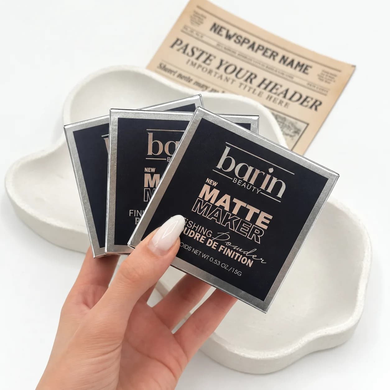 پنکک مات بارین Barin مدل Matte Maker — تصویر ۲