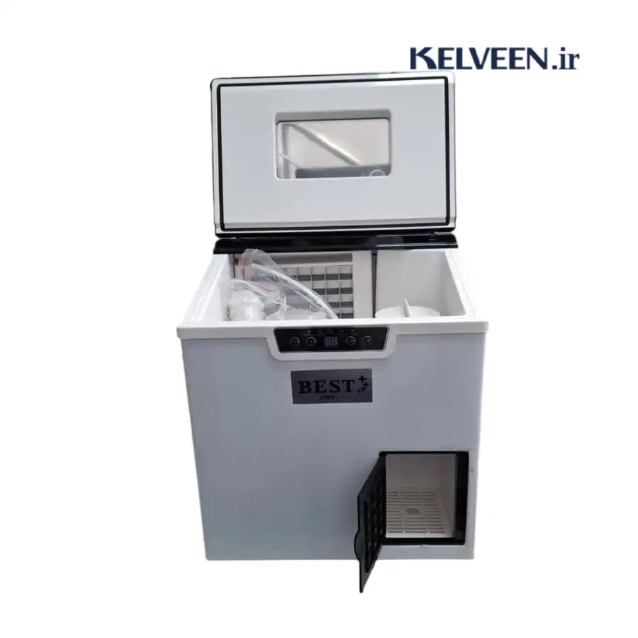یخ ساز رومیزی 20 کیلویی آیس کراشردار بست مدل ZBS-20C — تصویر ۳