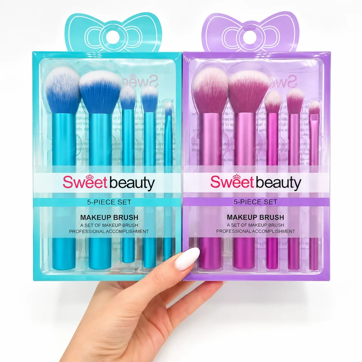 ست براش آرایشی 5 تکه سوییت بیوتی Sweet Beauty — تصویر ۳