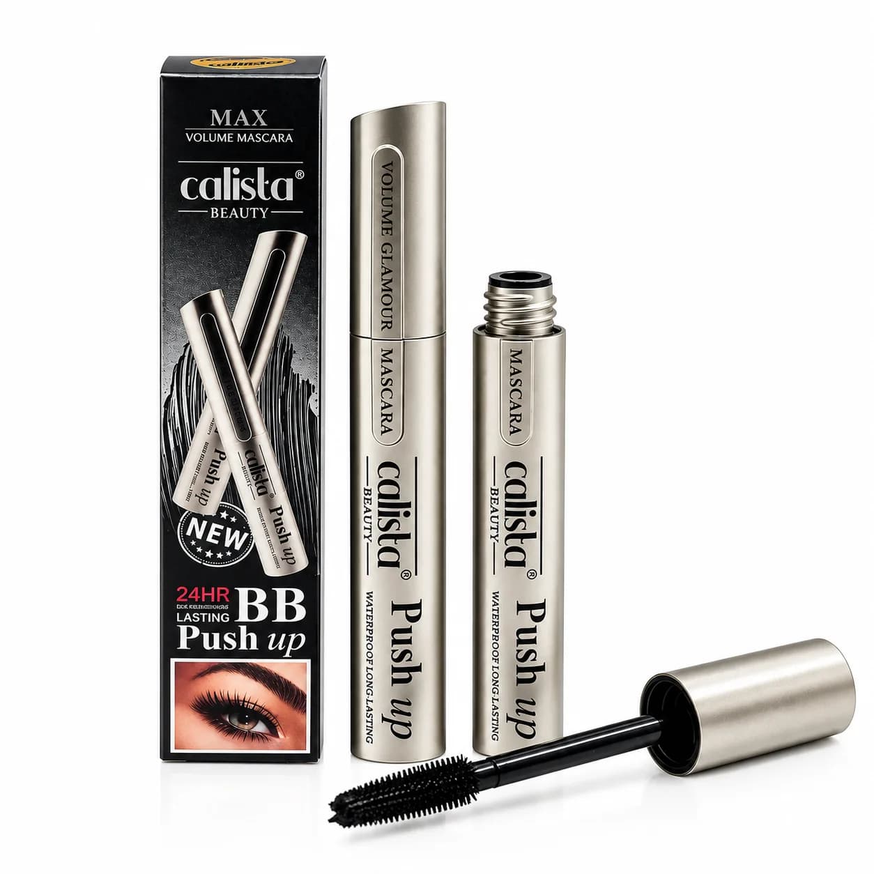 ریمل حجم دهنده و بلند کننده کالیستا Calista مدل BB Push Up