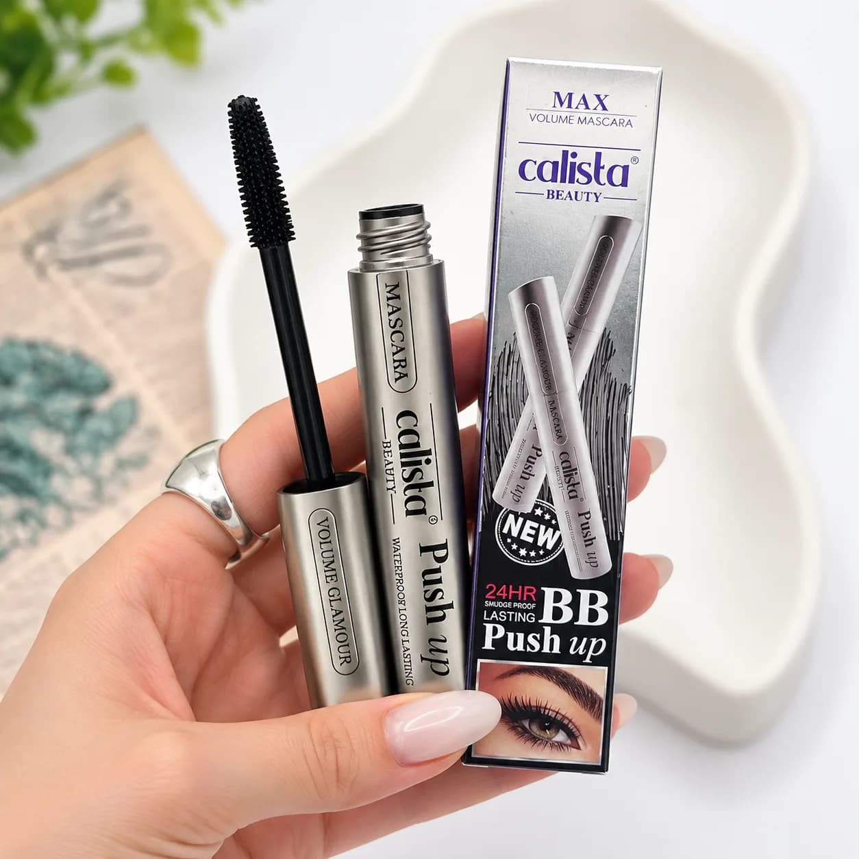 ریمل حجم دهنده و بلند کننده کالیستا Calista مدل BB Push Up — تصویر ۲