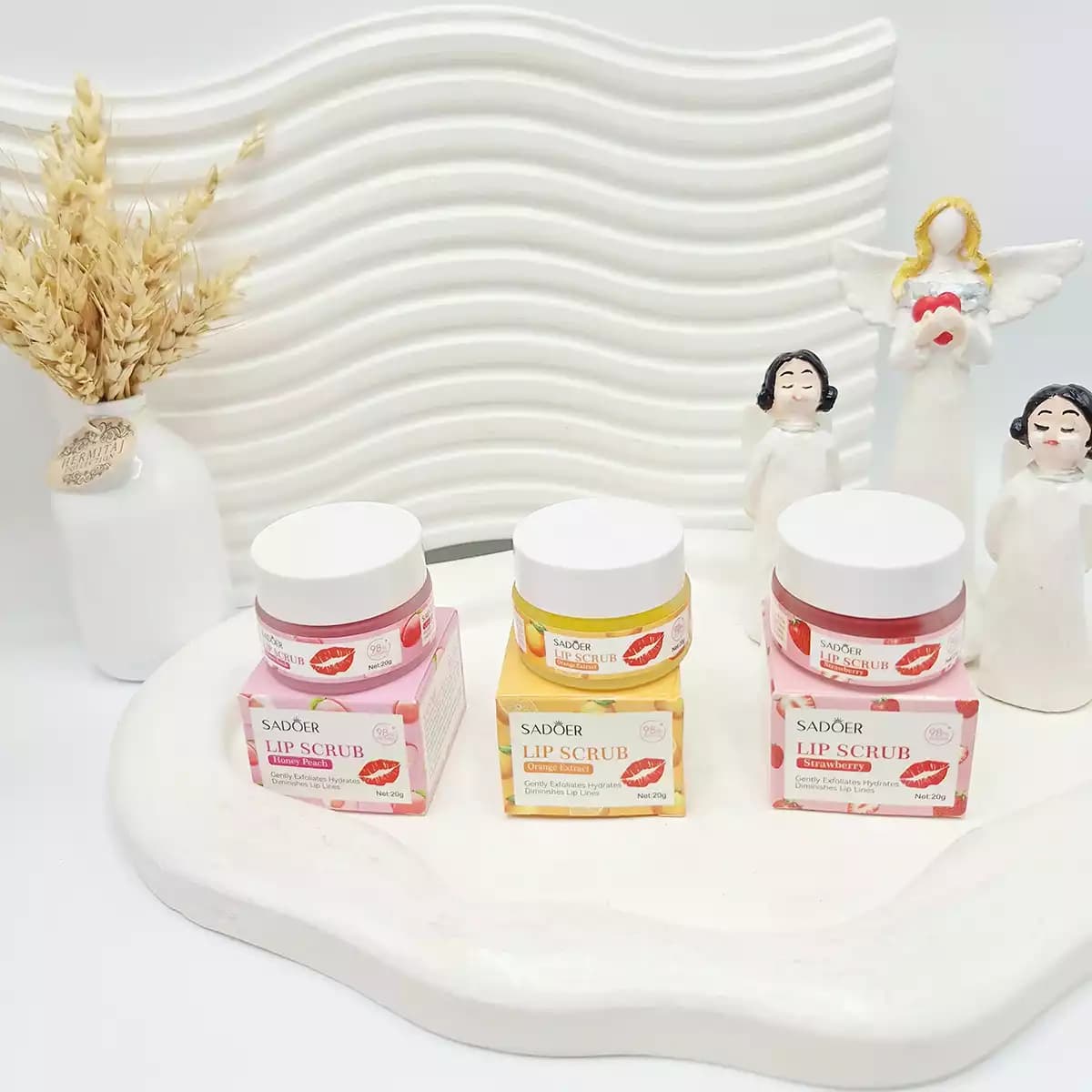 اسکراب لب سادور مدل میوه ای