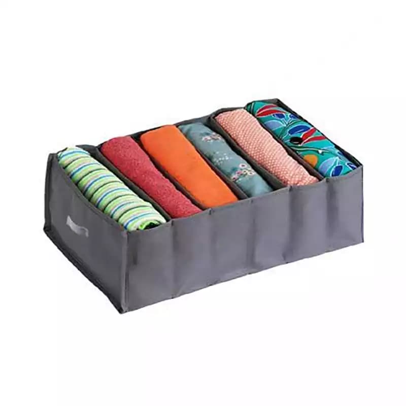 مقسم لباس 6 خانه پارچه ای برند خوش