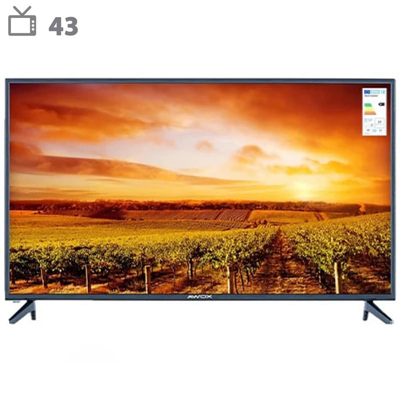 تلویزیون آووکس 43 اینچ هوشمند مدل AT4321FS (پس کرایه)