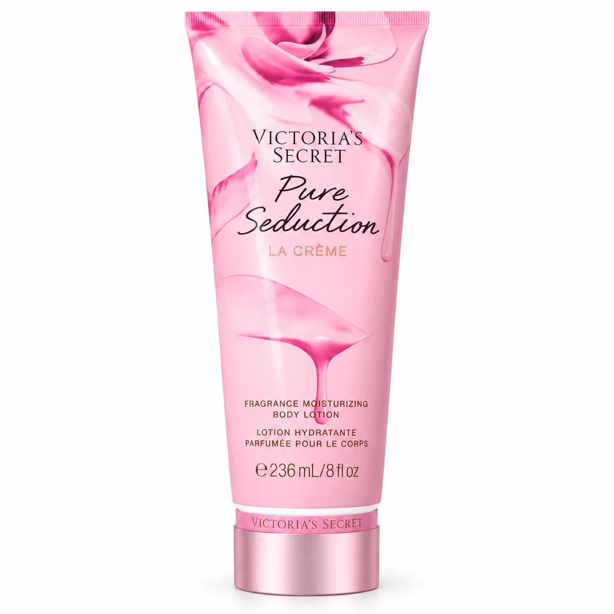 لوسیون بدن ویکتوریا سکرت Victoria’s Secret مدل Pure Seduction La Crème حجم 236 میلی لیتر