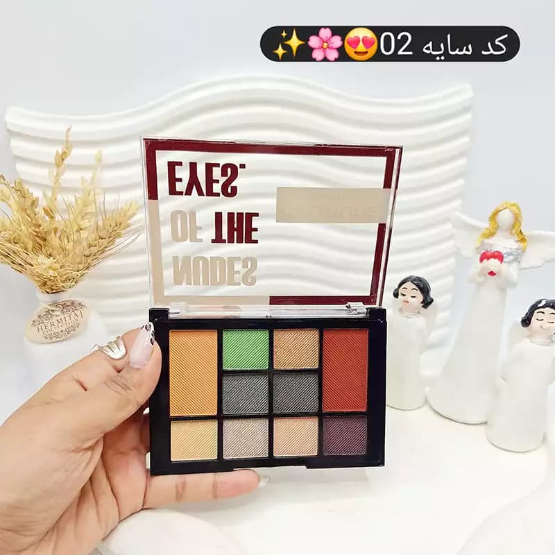 پالت سایه چشم OVERTURE نود 12 رنگ — تصویر ۲