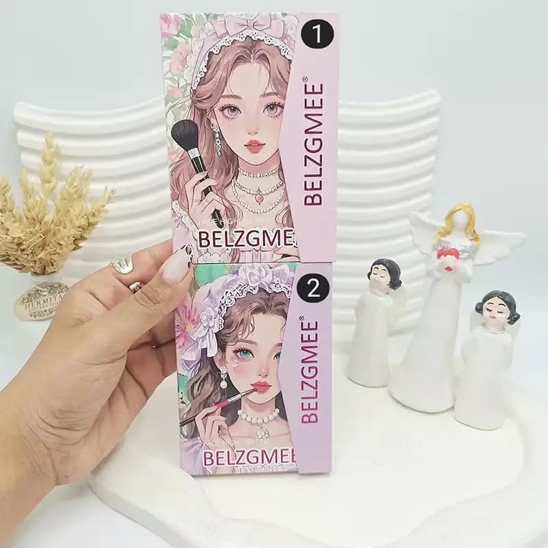 پالت سایه کتابی BELZGMEE طرح انیمه ای — تصویر ۳