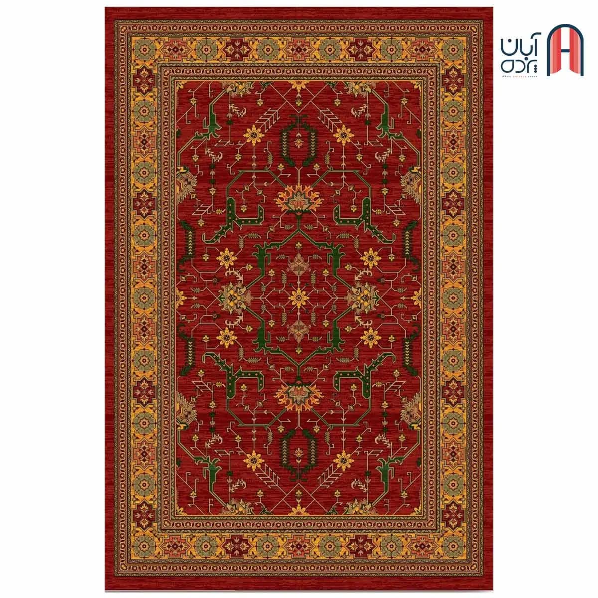 فرش کلکسیون بوستان کد فرش 515-R، لاکی چهارمتری