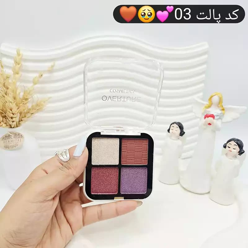 پالت سایه چشم اورتور 4 تایی وزن 11 گرم — تصویر ۳