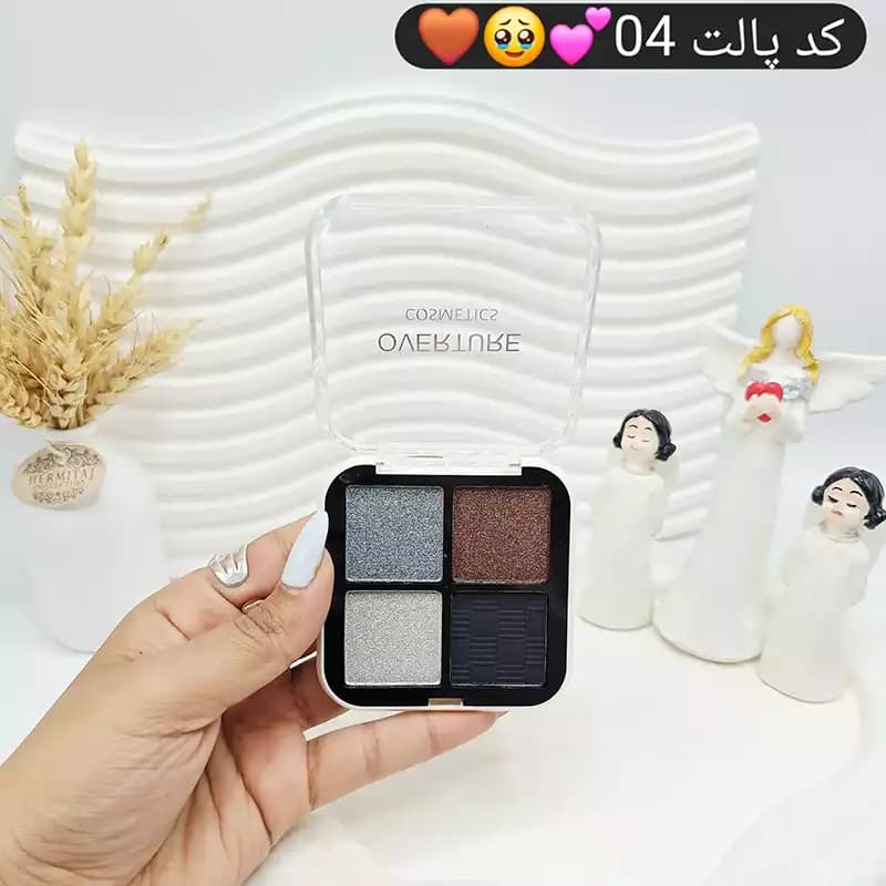 پالت سایه چشم اورتور 4 تایی وزن 11 گرم