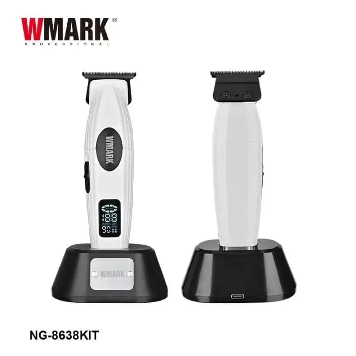 ست کامل ماشین اصلاح حرفه‌ای wmark ng-8638 kit — تصویر ۳
