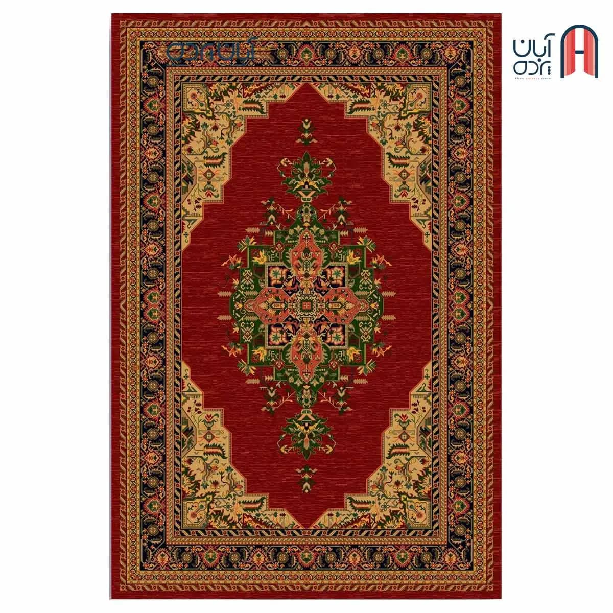 فرش کلکسیون بوستان کد فرش 501-R، لاکی چهارمتری