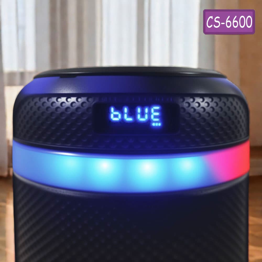 اسپیکر بلوتوثی قابل حمل مدل CS-6600 — تصویر ۸