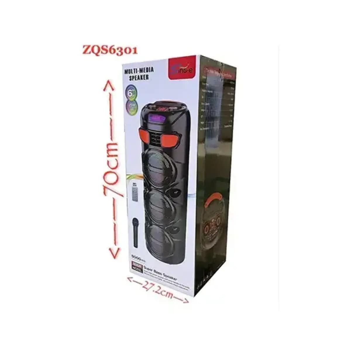 اسپیکر بلوتوثی مدل ZQS6301 — تصویر ۵