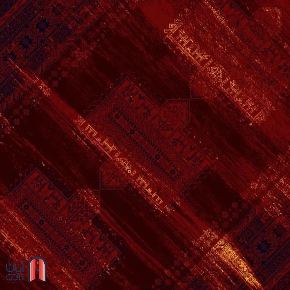 فرش کلکسیون بلوچ کد 4-204، رنگ وینتیج چهارمتری — تصویر ۳