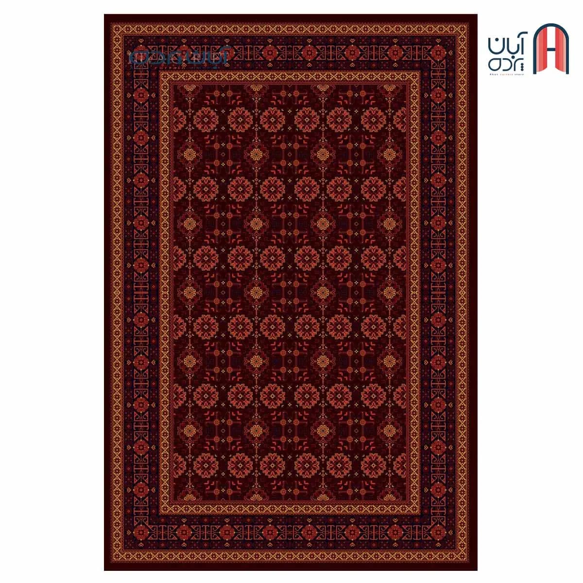 فرش کلکسیون بلوچ کد 2-211، زرد رنگ چهارمتری