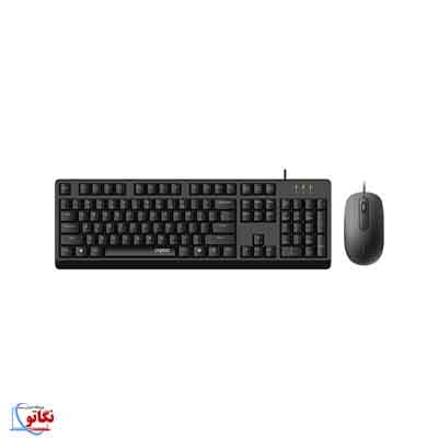 کیبورد ماوس رپو X130PRO سفید — تصویر ۵
