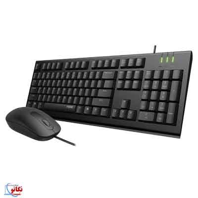 کیبورد ماوس رپو X130PRO سفید — تصویر ۶