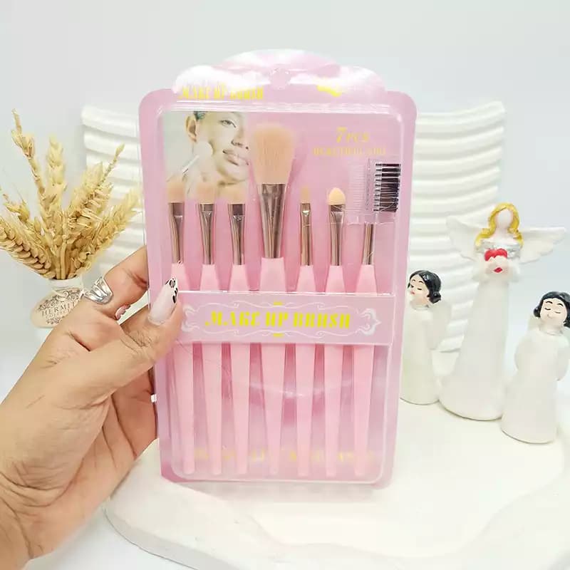 ست براش و برس آرایشی مدل make up brush پک 7 عددی — تصویر ۴