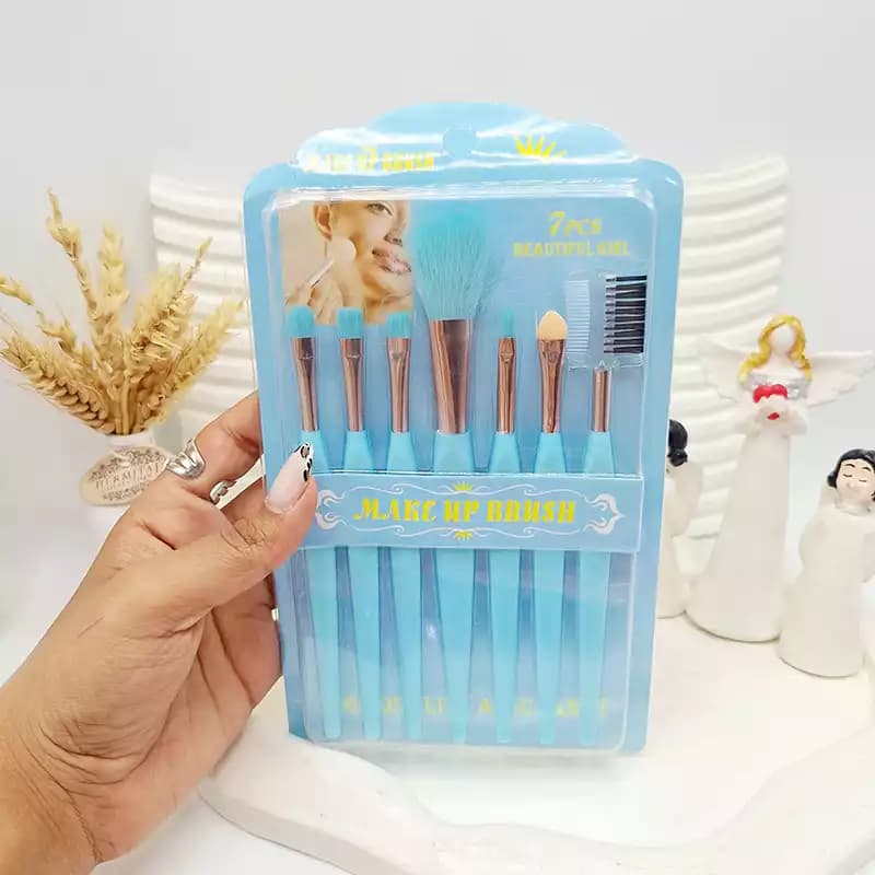 ست براش و برس آرایشی مدل make up brush پک 7 عددی — تصویر ۲