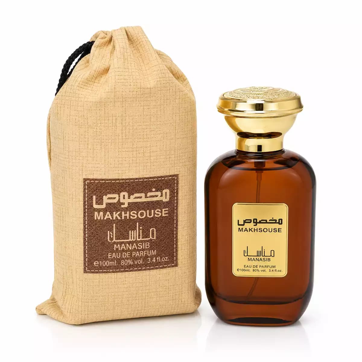 ادکلن makhsouse حجم 100 میل رایحه گرم و شیرین