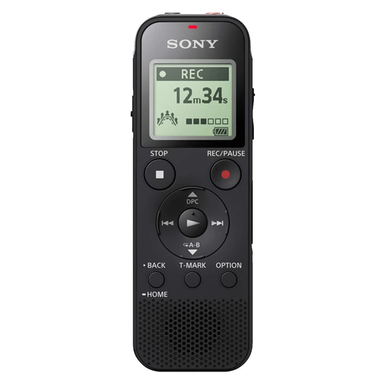 ضبط کننده دیجیتال صدا سونی مدل ICD-PX470 با حافظه داخلی ۴ گیگابایت و قابلیت اتصال مستقیم یو اس بی — تصویر ۳