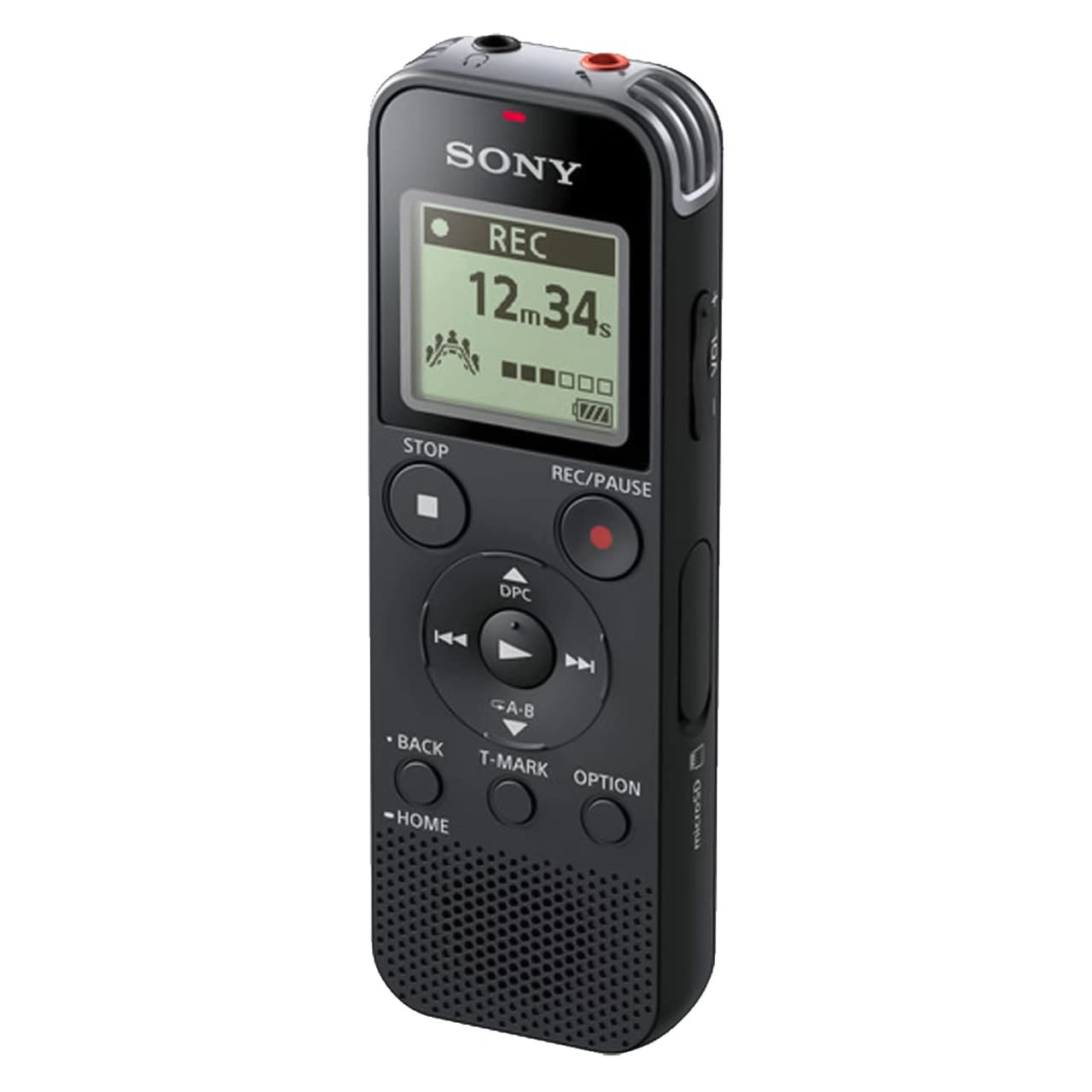 ضبط کننده دیجیتال صدا سونی مدل ICD-PX470 با حافظه داخلی ۴ گیگابایت و قابلیت اتصال مستقیم یو اس بی
