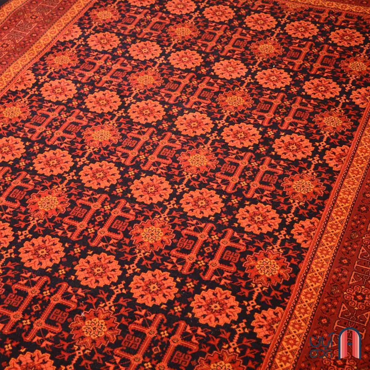 فرش کلکسیون بلوچ کد 1-211، سرمه ای رنگ چهارمتری — تصویر ۴