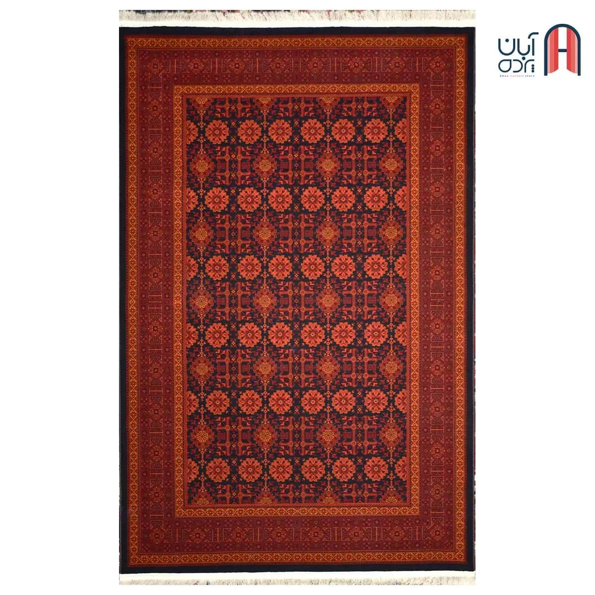 فرش کلکسیون بلوچ کد 1-211، سرمه ای رنگ چهارمتری