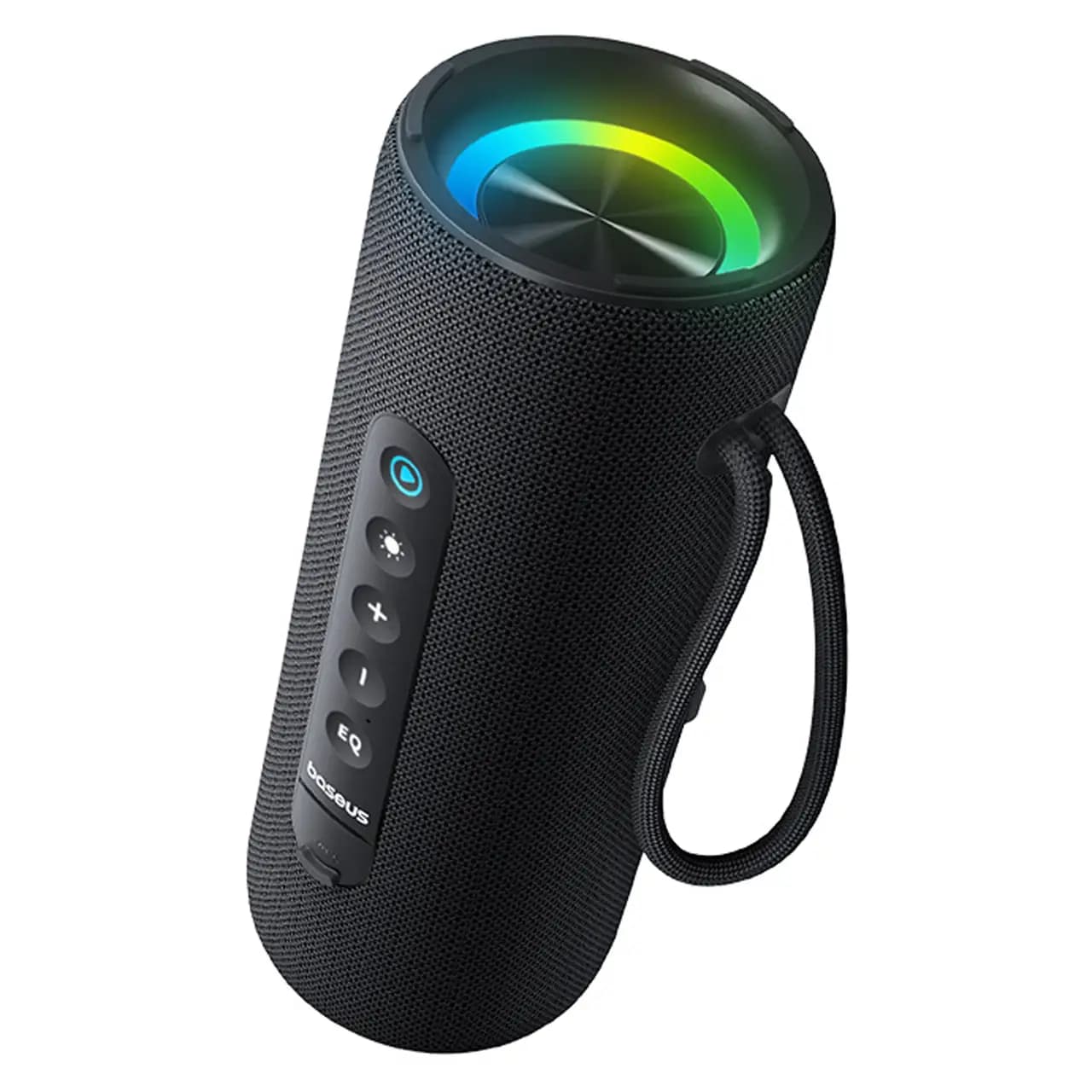 اسپیکر بلوتوثی بیسوس مدل AeQur VO20 با توان 15 وات با نورپردازی RGB و شارژدهی 15 ساعته — تصویر ۲