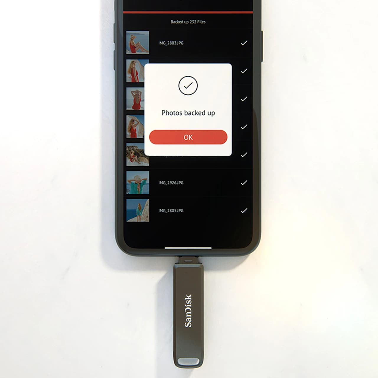 فلش مموری سن دیسک مدل iXpand Flash Drive Luxe ظرفیت 64 گیگابایت — تصویر ۶