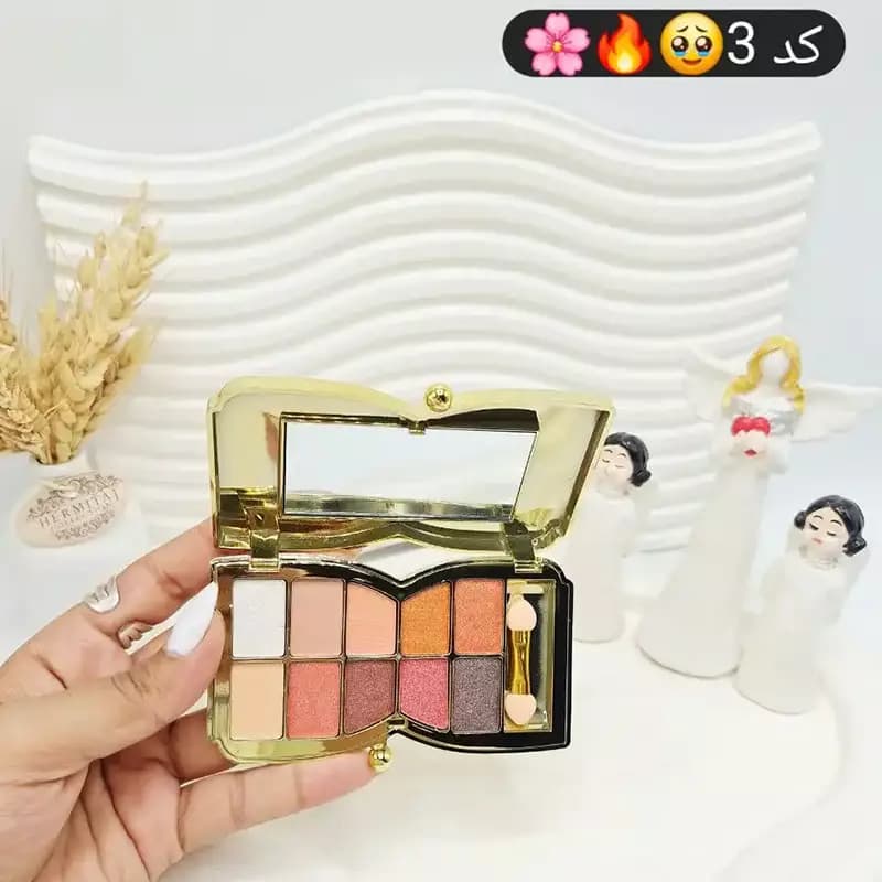 پالت سایه چشم حرفه ای Lameila مدل شاینی — تصویر ۲