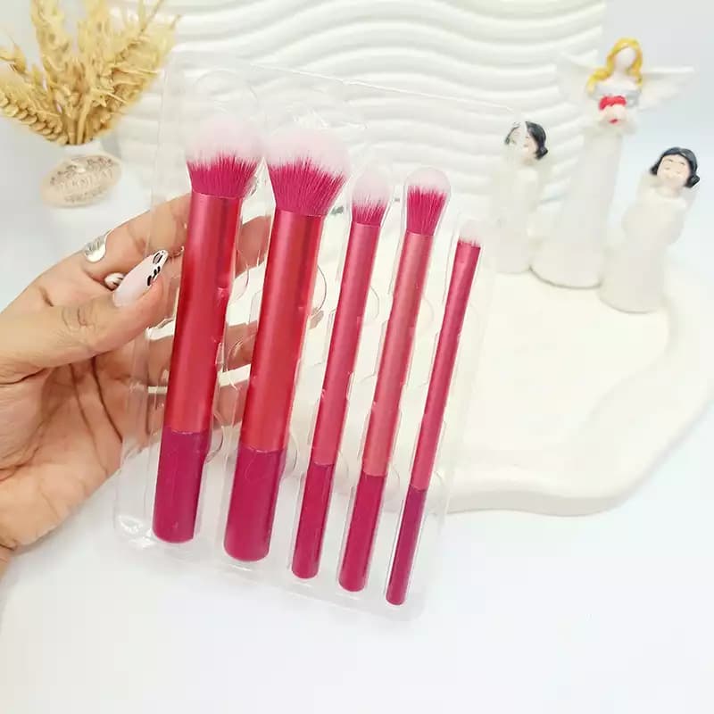 براش آرایشی حرفه ای luyi بسته 5 عددی — تصویر ۲