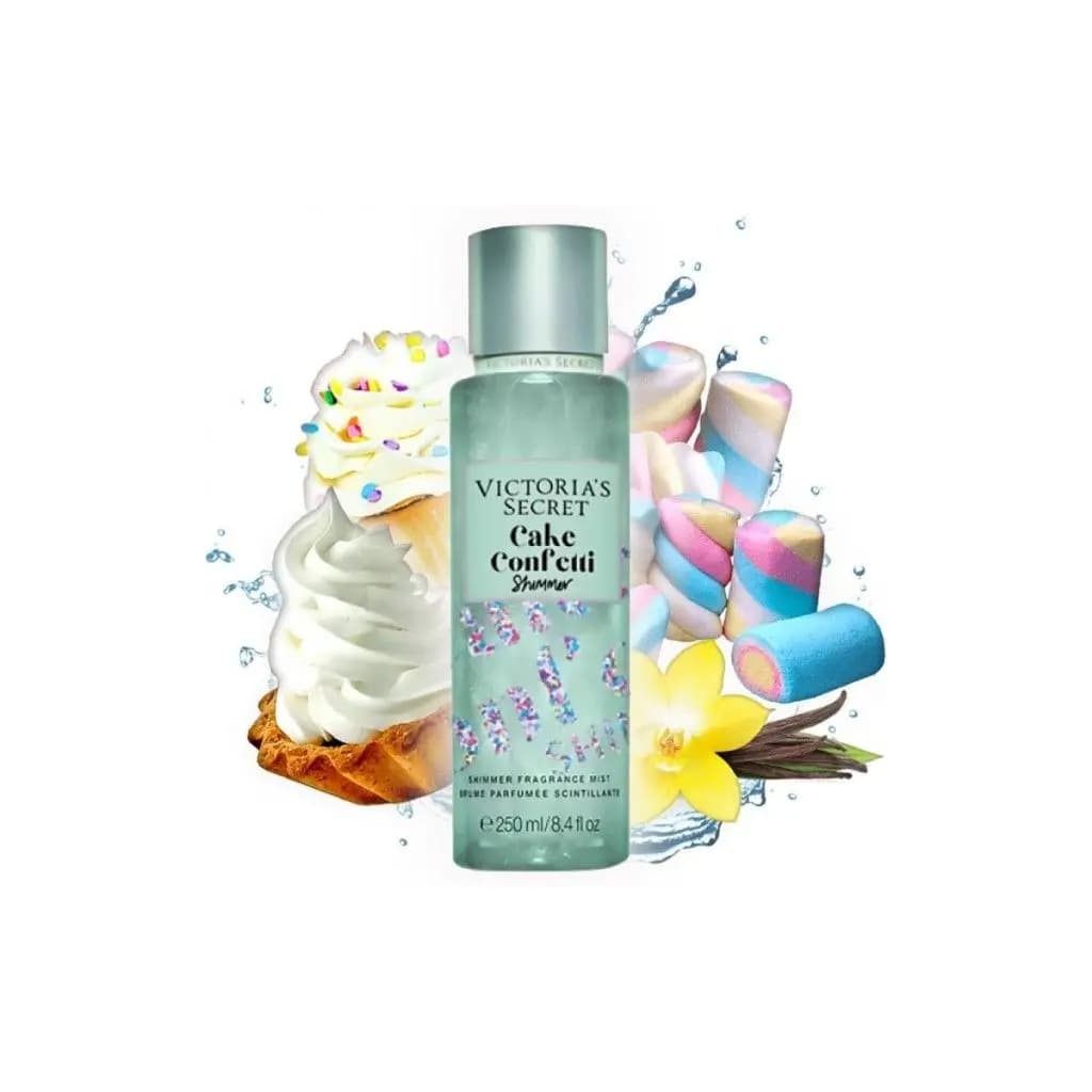 بادی اسپلش ویکتوریا سکرت Cake Confetti Shimmer حجم 250 میل — تصویر ۳