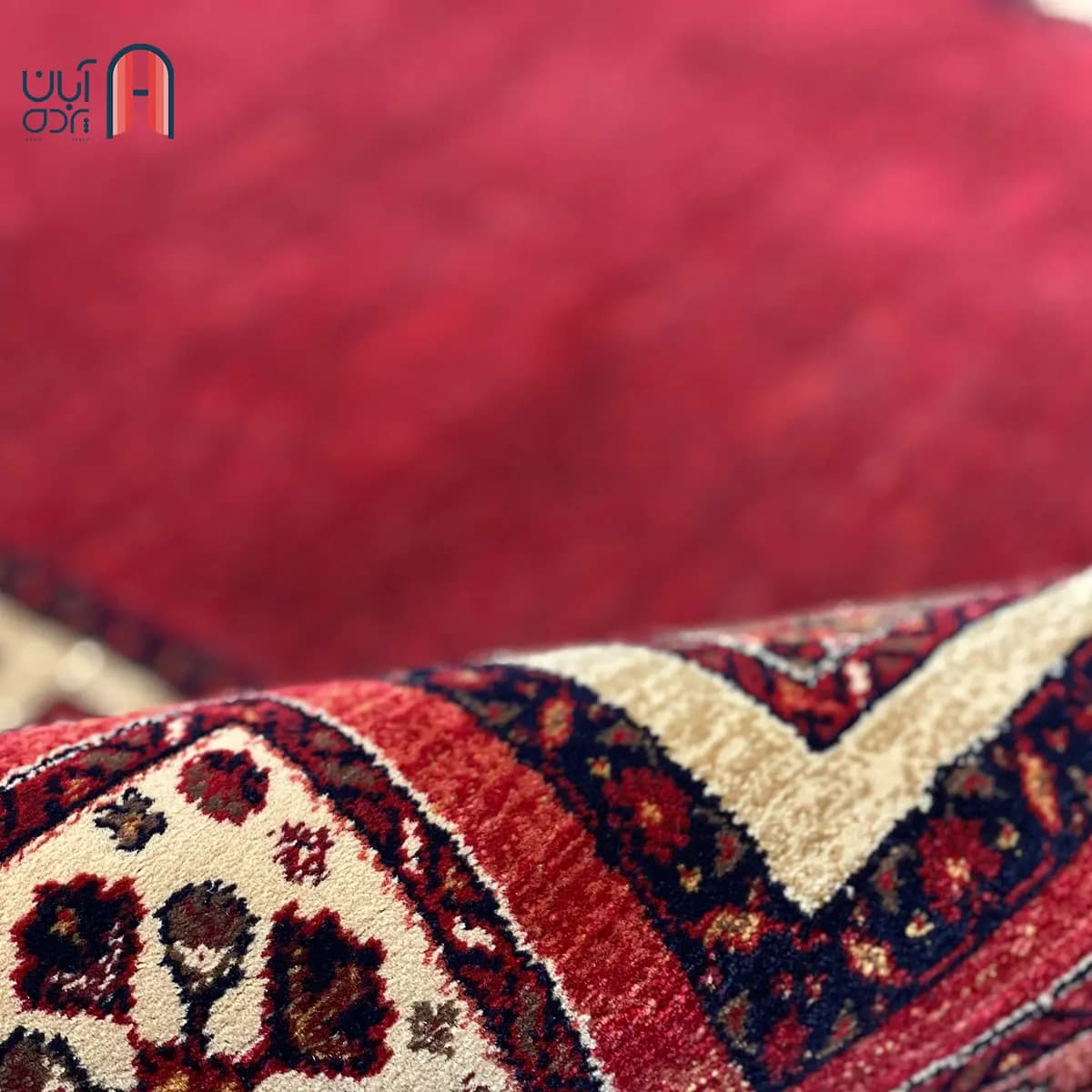 فرش کلکسیون خزان کد فرش 3-444، رنگ لاکی چهارمتری — تصویر ۲