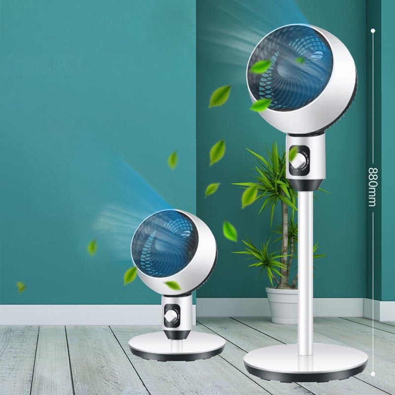 Ventilateur sur Pied Intelligent avec Télécommande – Refroidissement Efficace et Silencieux — تصویر ۳