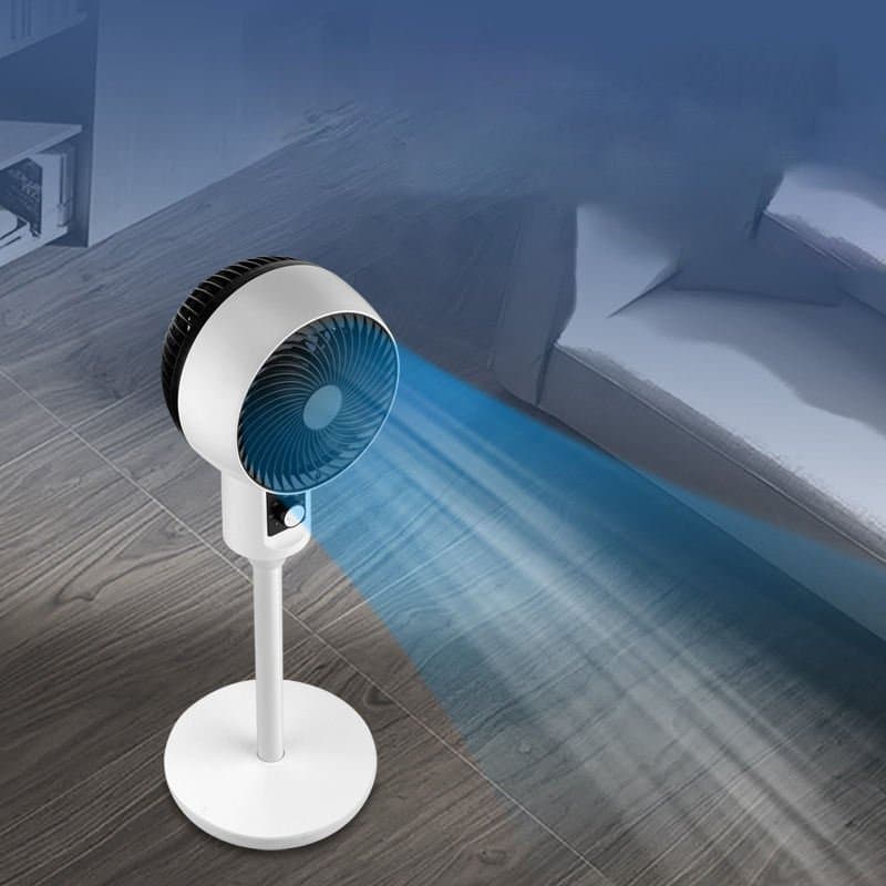 Ventilateur sur Pied Intelligent avec Télécommande – Refroidissement Efficace et Silencieux — تصویر ۴