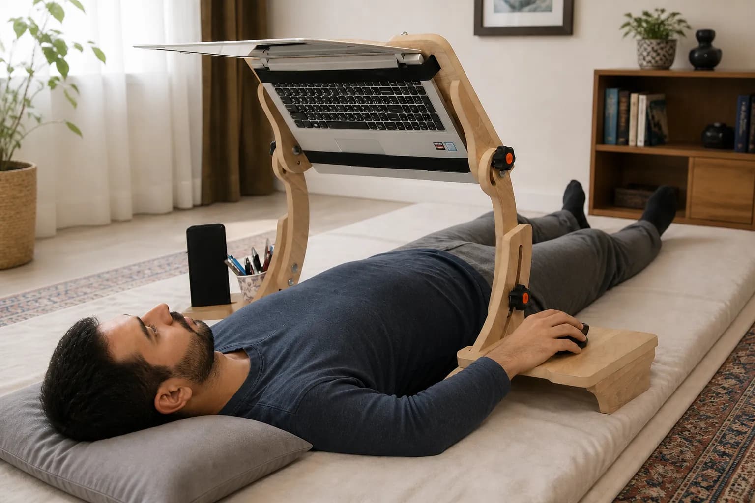 میز لپ تاپ فن دار لایفینو — تصویر ۴