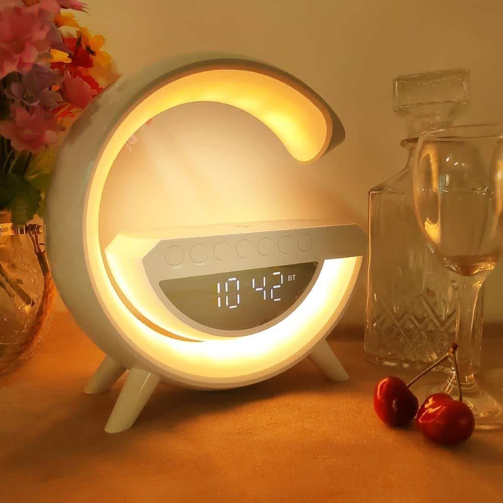 Haut-Parleur Bluetooth à chargement sans fil – Réveil Intégré – BT3401 LED — تصویر ۲
