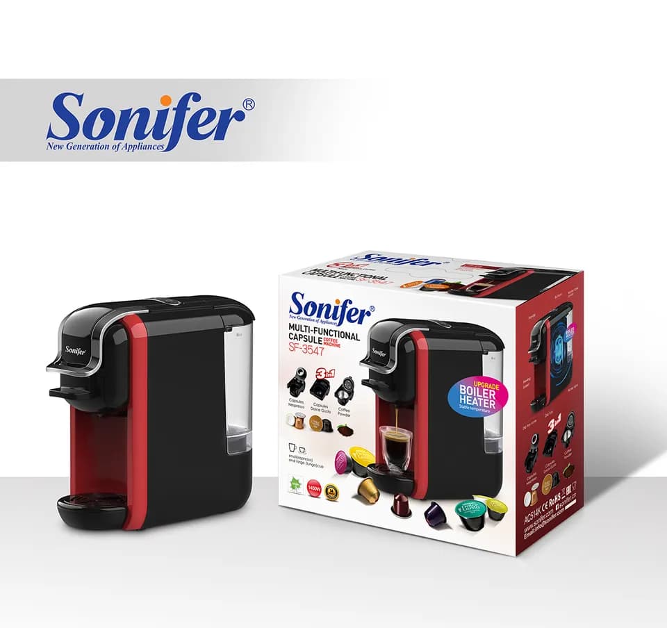 Sonifer SF-3547 : La machine à expresso 3 en 1 pour votre café parfait — تصویر ۲