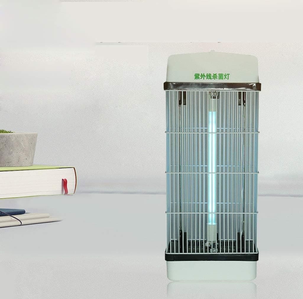 La Stérilisation Lampe Anti-Bactérienne Taux 99% UVC Désinfection Lampe 360 ​​° — تصویر ۲