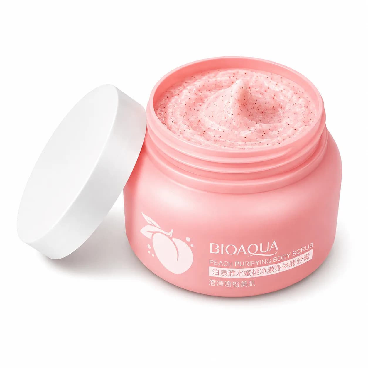 اسکراب بدن هلو بیوآکوا BIOAQUA حجم ۲۵۰ گرم — تصویر ۲