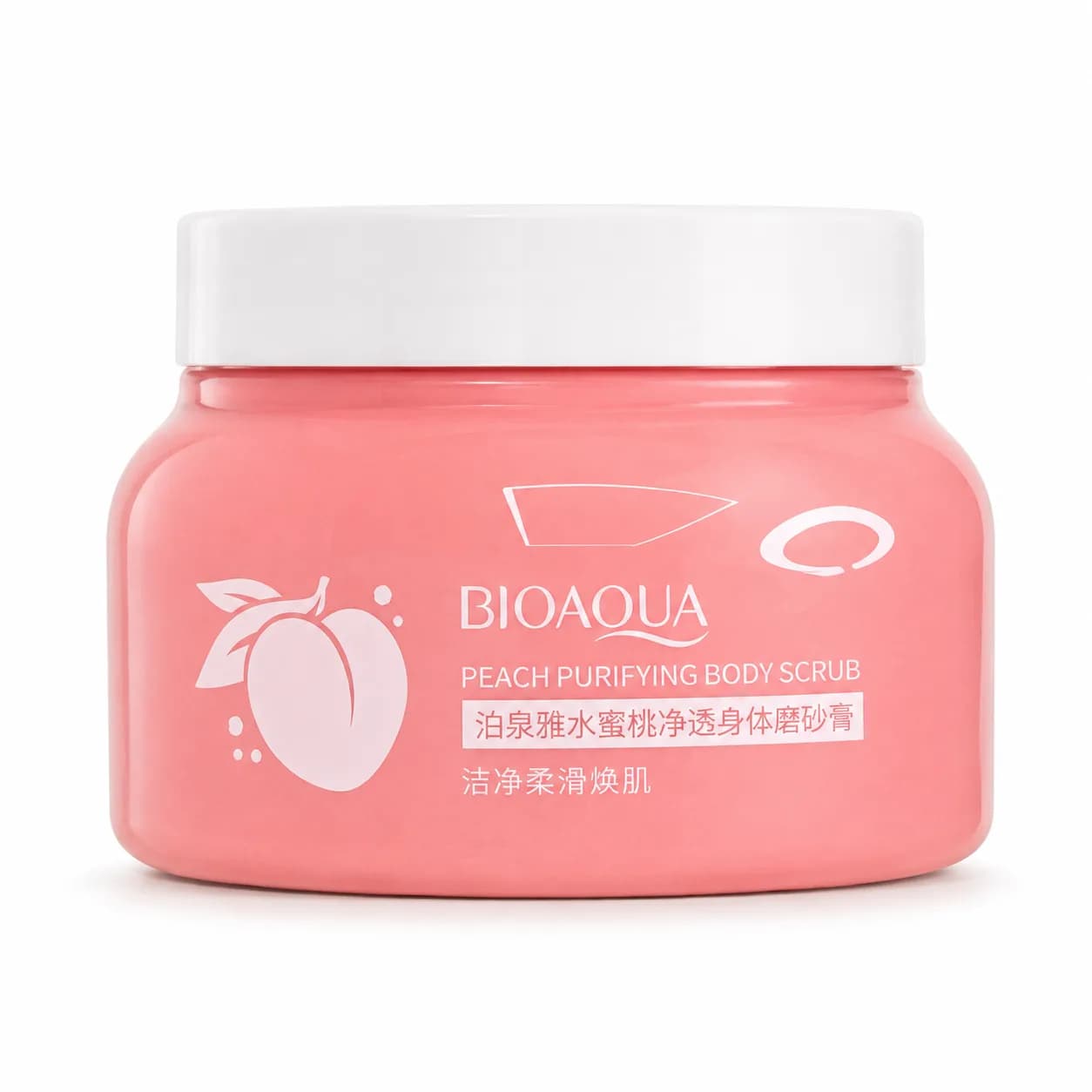 اسکراب بدن هلو بیوآکوا BIOAQUA حجم ۲۵۰ گرم