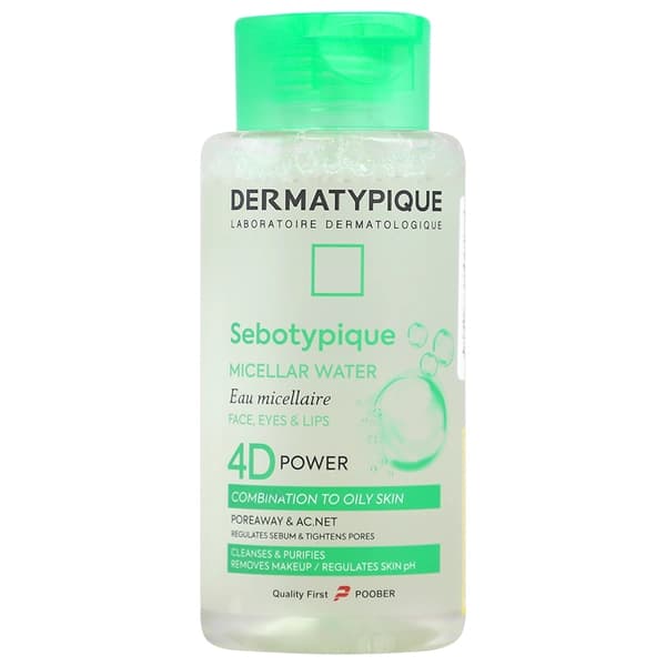 محلول پاک کننده آرایش پوست چرب سبوتیپیک | Dermatypique Micellar Cleansing Water For Oily Skin