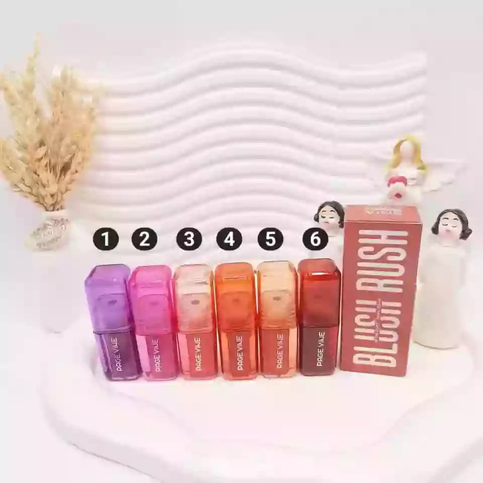 رژ لب مایع پیجوان مدل BLUSH RUSH حجم 3 گرم — تصویر ۲