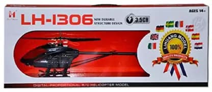 LH-1306 3.5ch Radio Control Large Size Plastic Helicopter (multicolores) — تصویر ۲