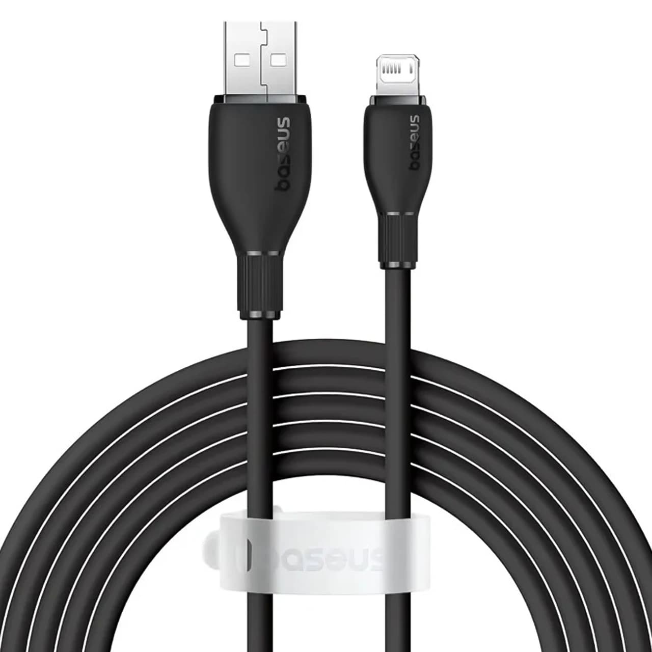 کابل تبدیل USB به لایتنینگ بیسوس مدل CB000052 با توان 12 وات و طول 1.2 متر