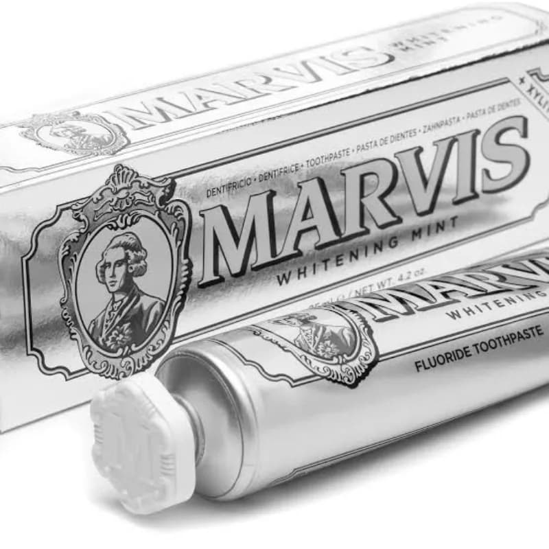 خمیر دندان سفید کننده مارویس مدل Whitening Mint حجم 85 میلی لیتر — تصویر ۲