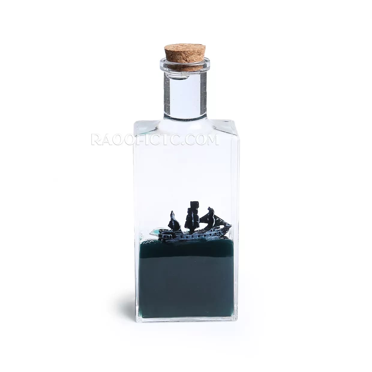 دکوری بطری کشتی معلق